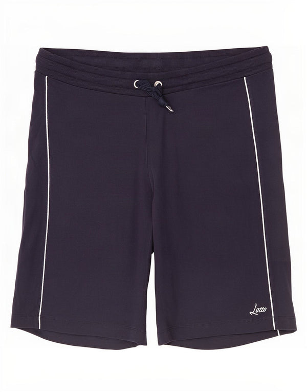 Pantaloncini sportivi da donna Lotto UK 18 XL Cotone blu navy