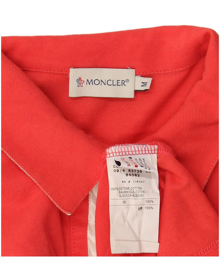 Polo MONCLER da donna UK 12 media rossa