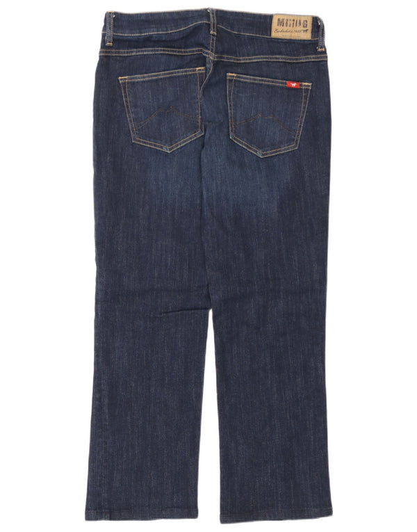 Jeans dritti da donna Mustang W30 L27 cotone blu navy