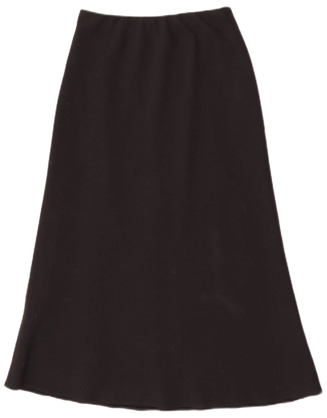 Gonna lunga da donna Marks & Spencer UK 10 piccola W26 poliestere nero