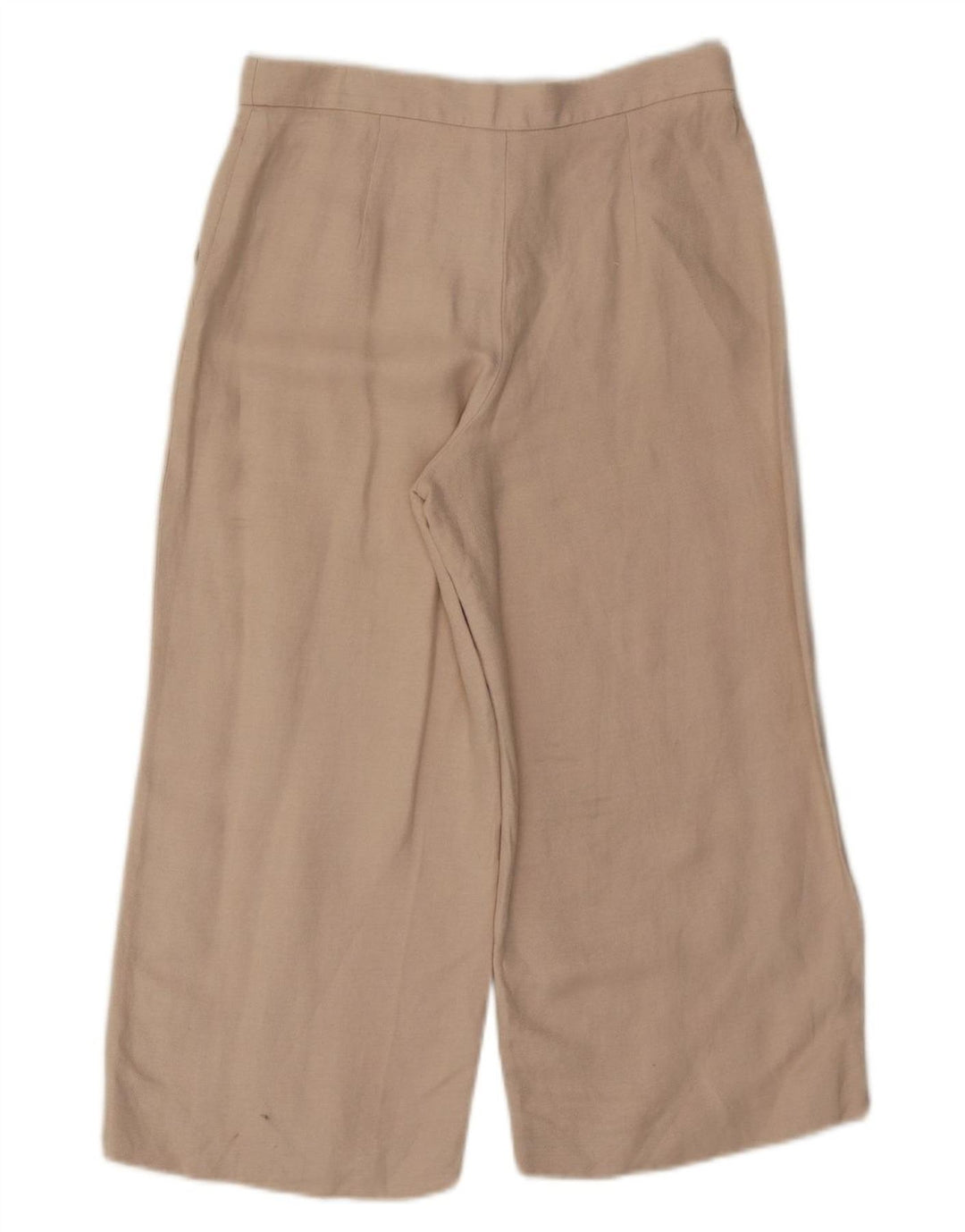 Pantaloni Capri a gamba larga da donna Max Mara W28 L21 Beige