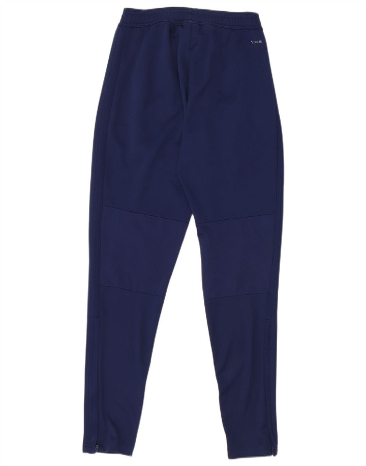 Pantaloni da tuta Adidas Climacool da uomo XS in poliestere blu navy