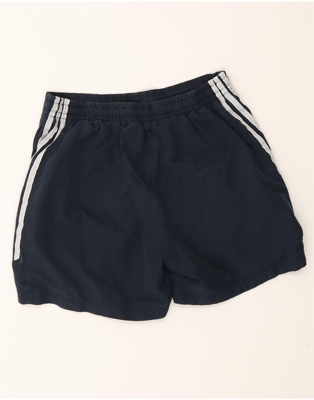Pantaloncini sportivi da uomo Adidas XS blu navy in poliestere