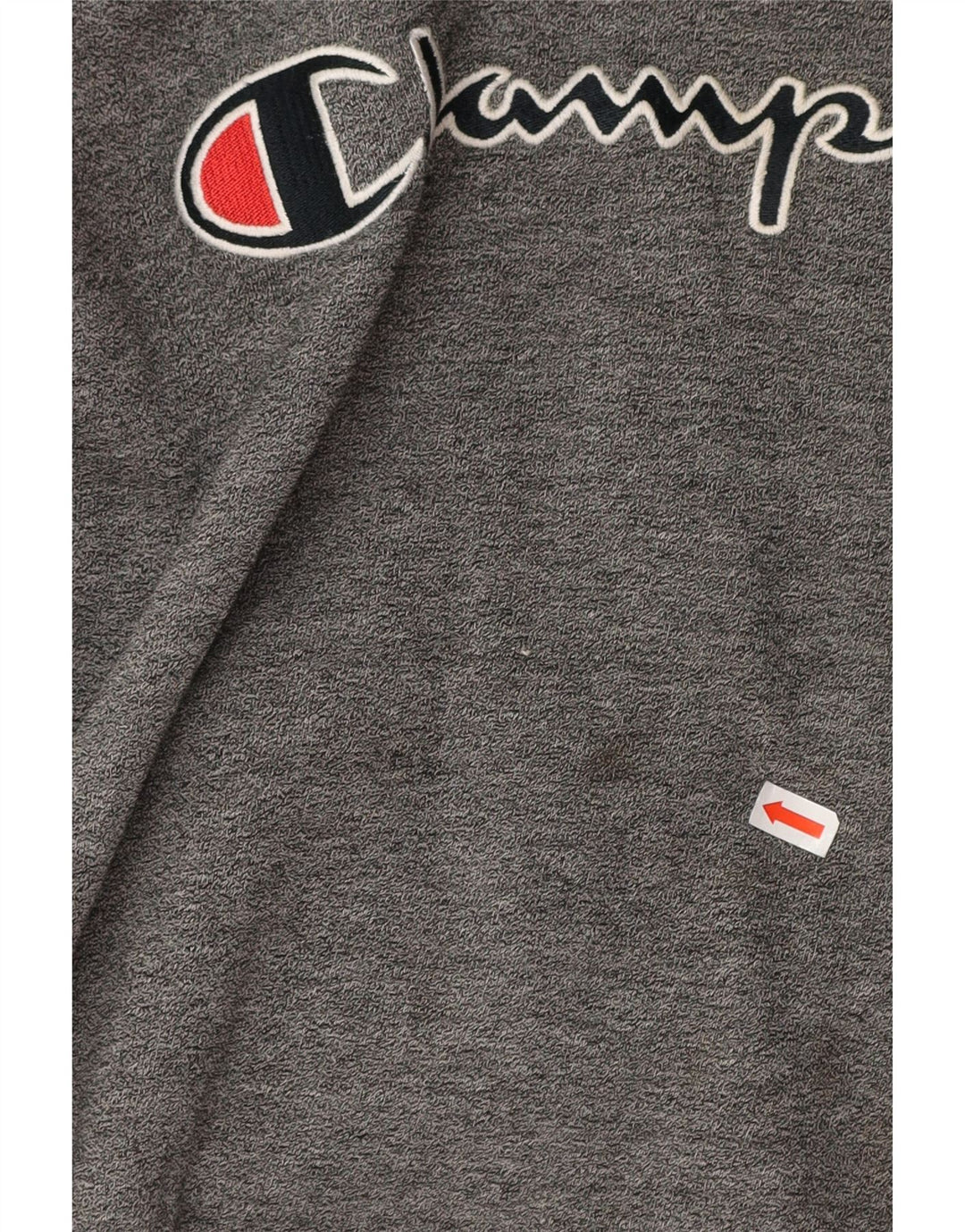 CHAMPION Boys Graphic Sweatshirt Jumper 13-14 Years Grey Cotton Vintage Champion and Second-Hand Champion from Messina Hembry 