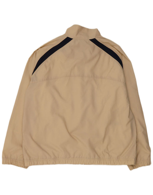 Giacca da tuta da uomo Nike UK 47/48 2XL Poliestere color block beige