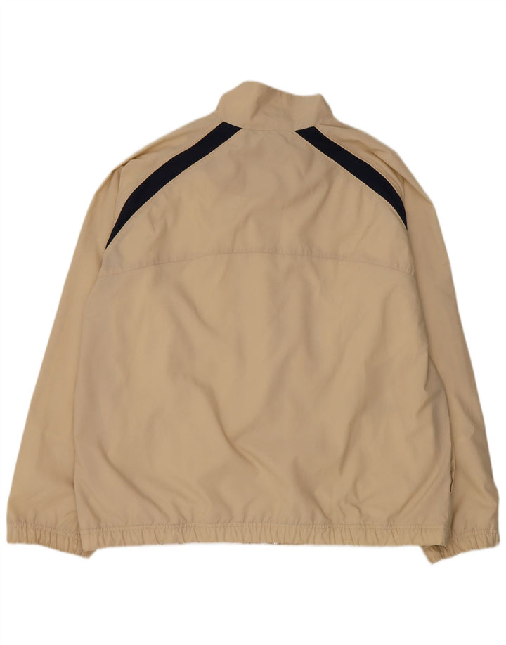 Giacca da tuta da uomo Nike UK 47/48 2XL Poliestere color block beige