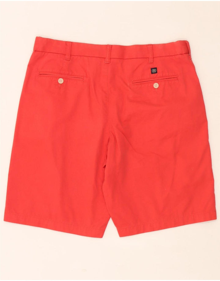Pantaloncini chino da uomo Marks & Spencer W36 grandi in cotone arancione
