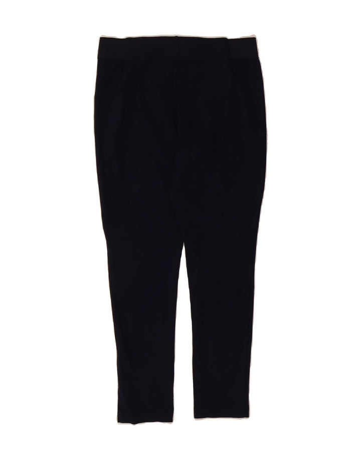 CHAPS Womens Leggings UK 14 Large  Navy Blue Viscose Vintage Chaps and Second-Hand Chaps from Messina Hembry 