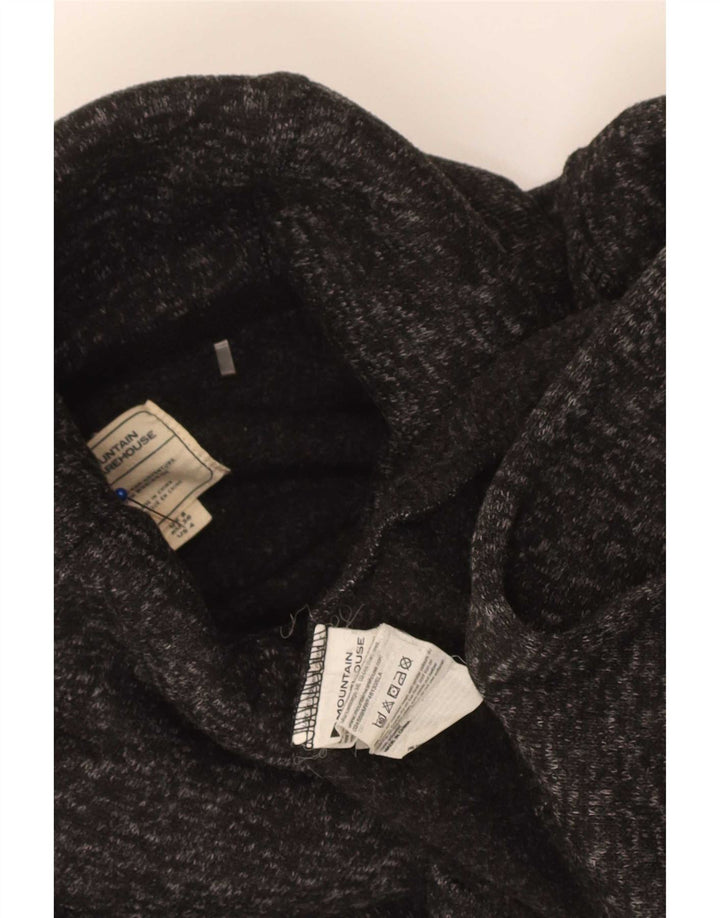 Maglione maglione a collo alto da donna Mountain Warehouse UK 8 piccolo grigio screziato