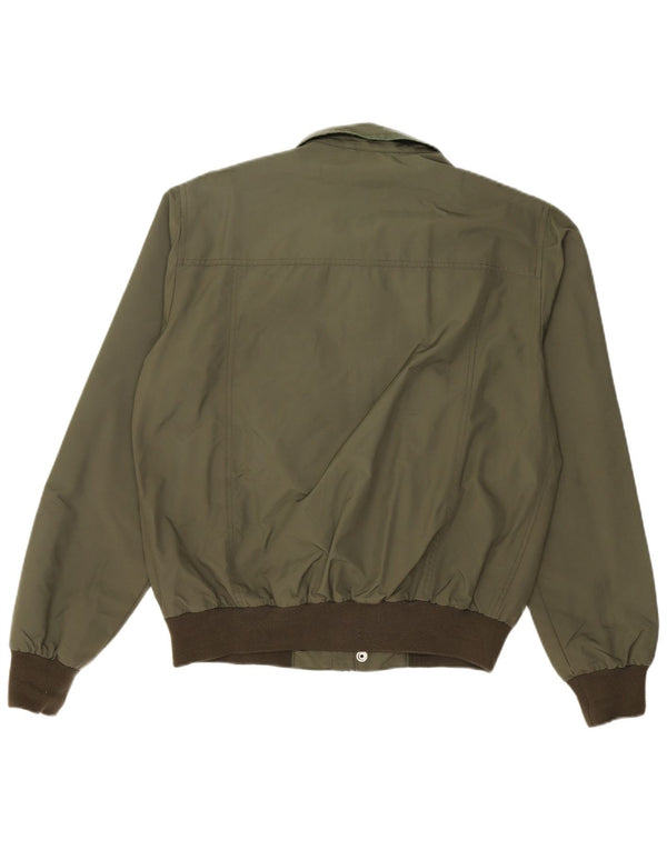 Giubbotto bomber da uomo NORTH SAILS UK 40 Large in nylon kaki