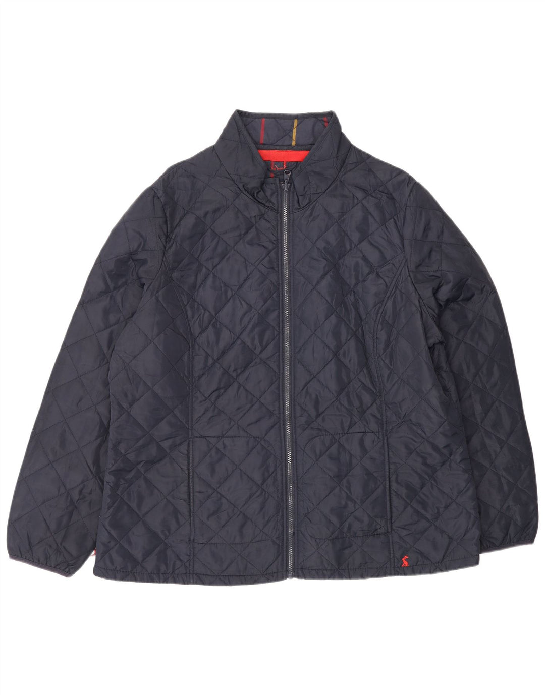 Giacca trapuntata da donna Joules UK 18 XL poliestere blu navy