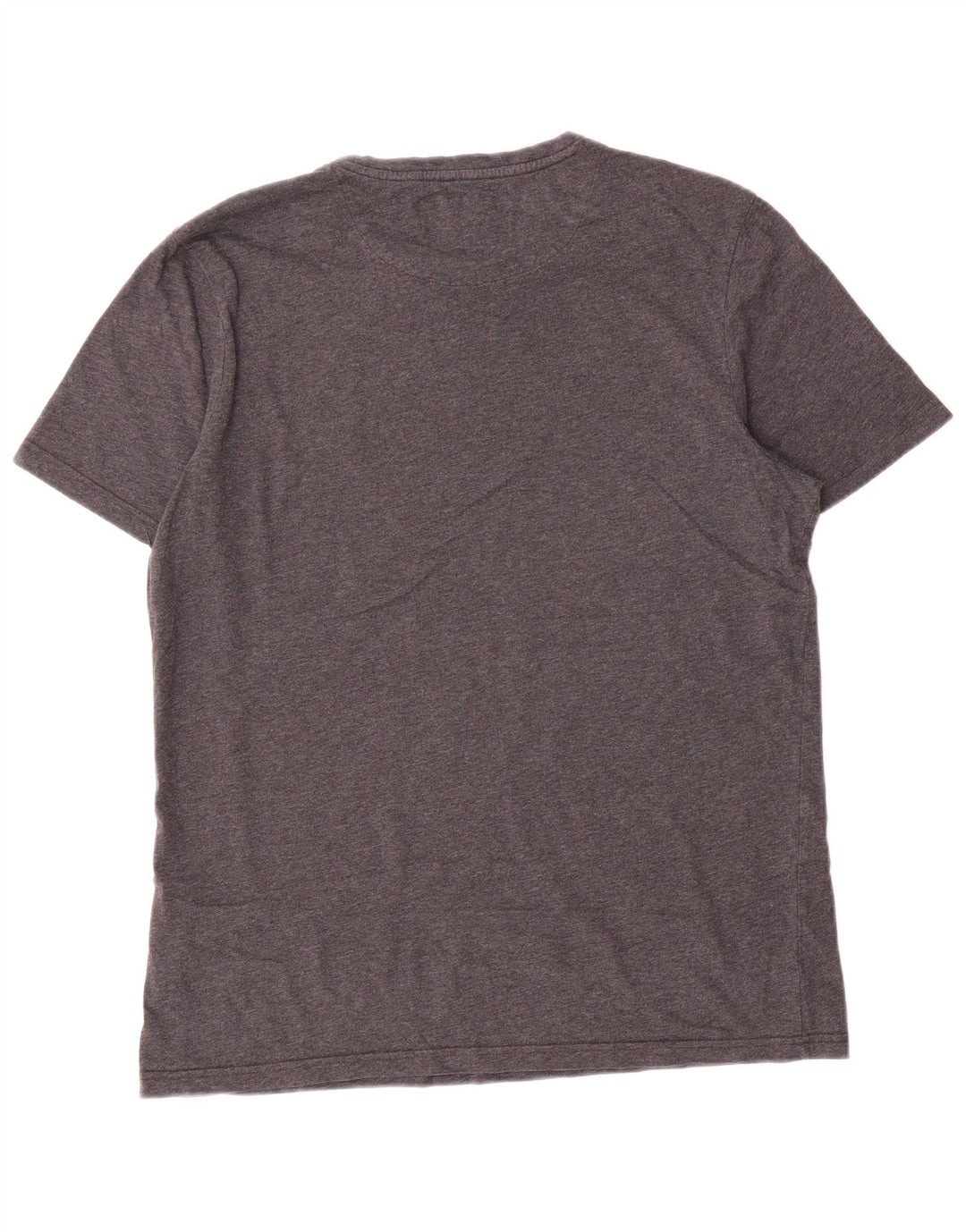 T-shirt da uomo Lyle & Scott Top grande in cotone grigio