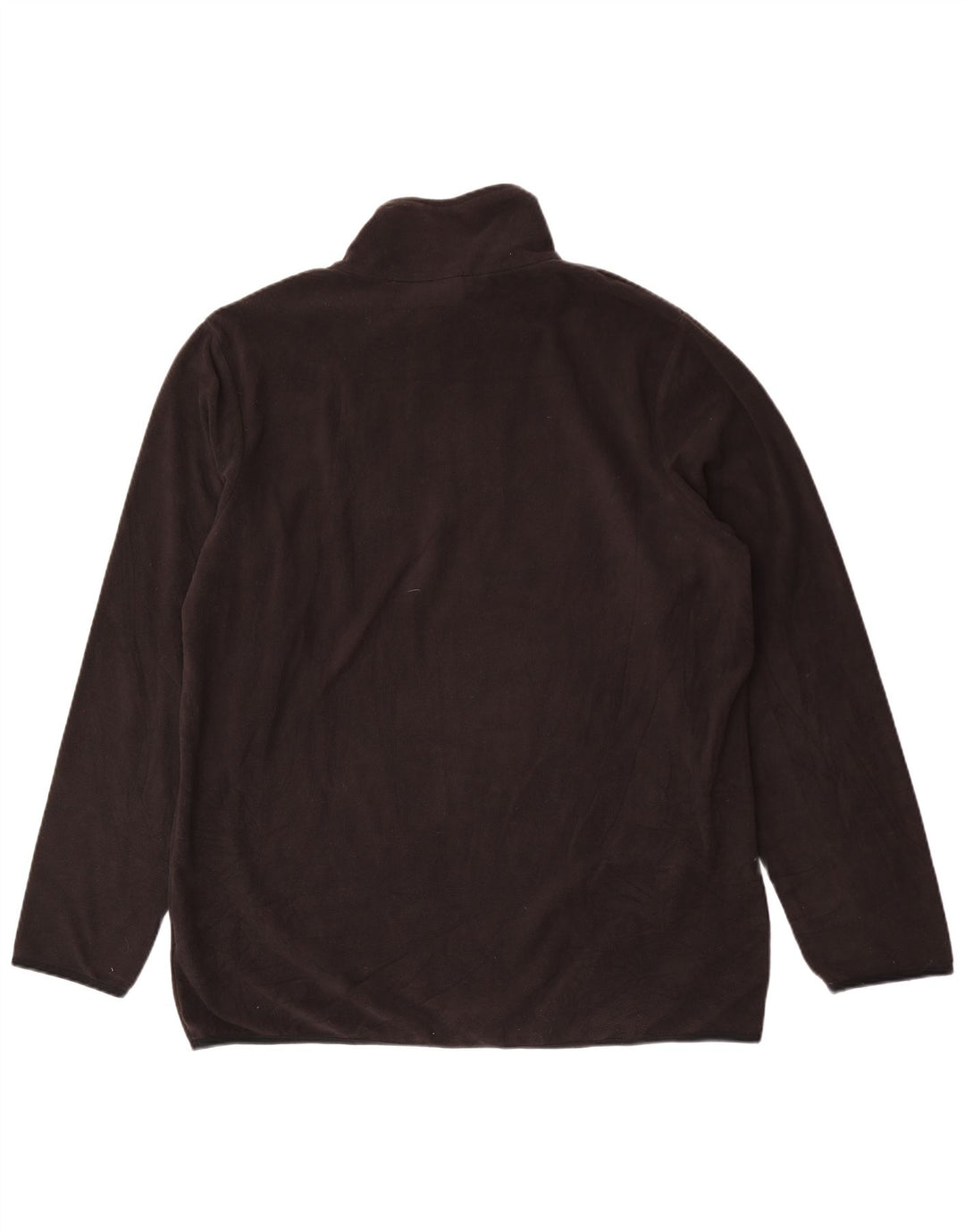 Maglione in pile da uomo con collo con zip Lotto 2XL poliestere nero