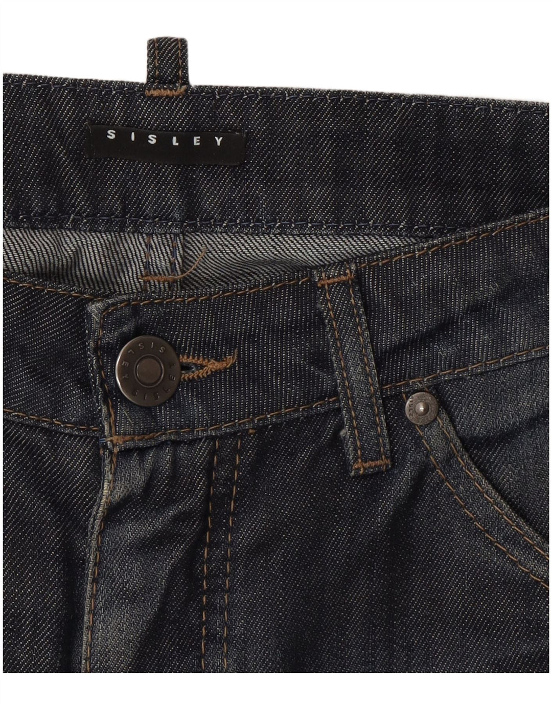 Jeans slim da donna Sisley W30 L28 Blu