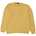 Maglione maglione girocollo da uomo Marks & Spencer blu Harbour giallo medio