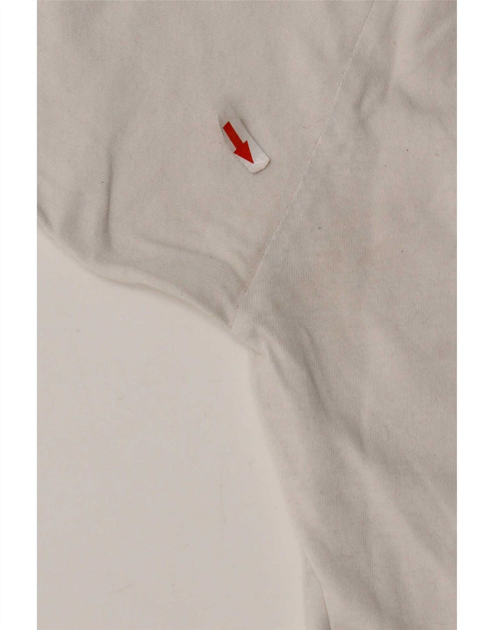 T-shirt da uomo Champion Top XS in cotone bianco