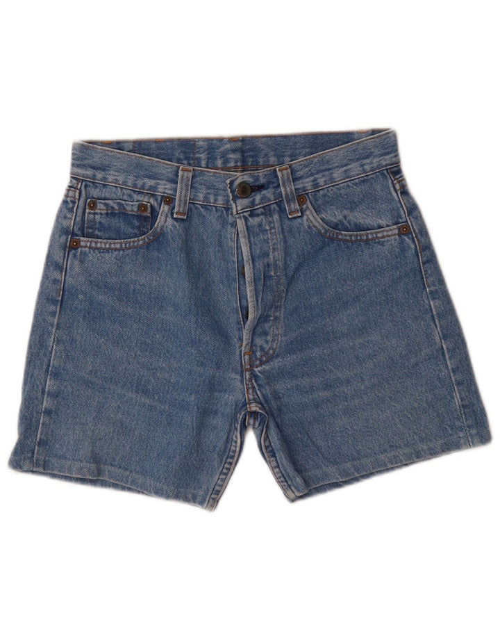 Pantaloncini di jeans Levi's 501 da donna W28 Blu medio