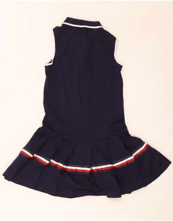 Abito polo per ragazze Tommy Hilfiger 9-10 anni medio a righe blu navy