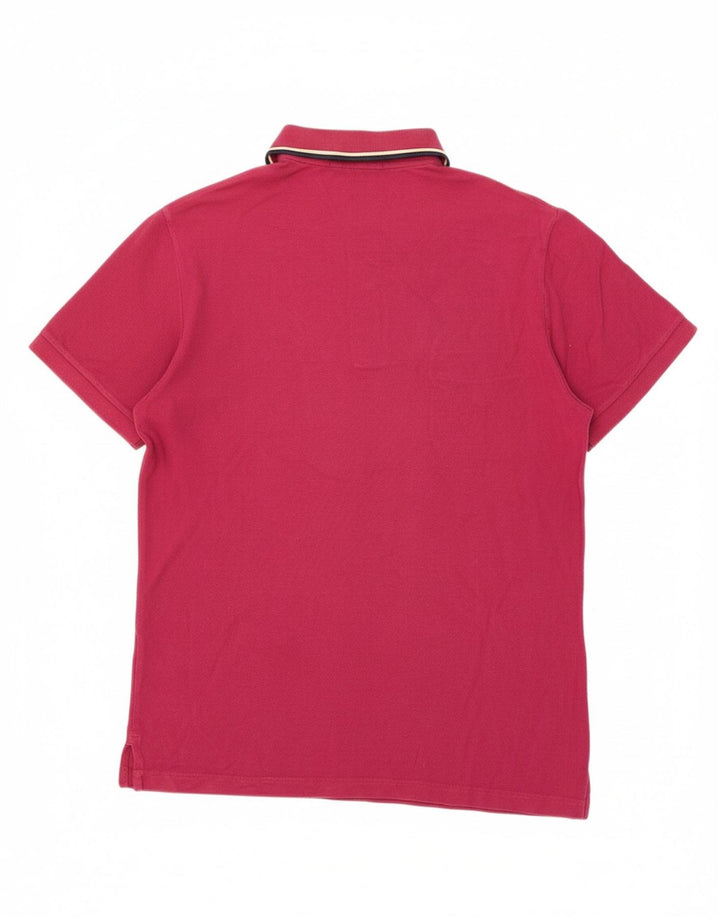 FRED PERRY Mens Polo Shirt Large Pink Cotton Vintage Fred Perry and Second-Hand Fred Perry from Messina Hembry 