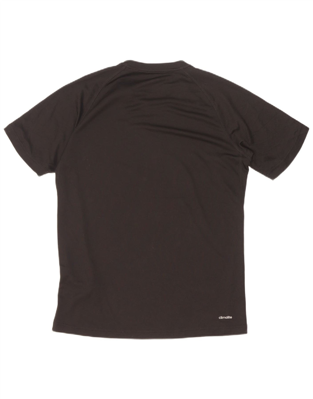 T-shirt grafica da uomo Adidas Top in poliestere nero medio