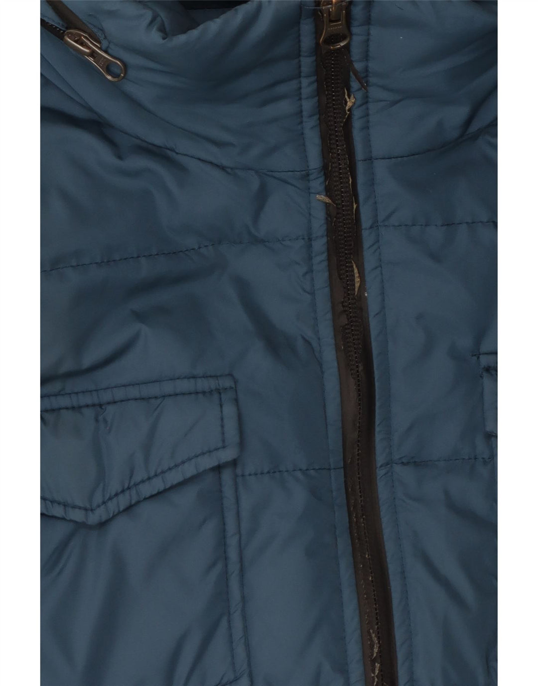 Giacca imbottita da uomo Herno UK 50 Large blu in poliammide
