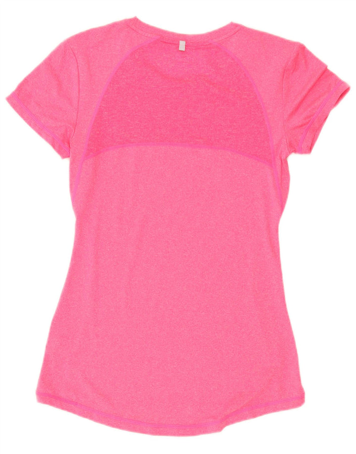 T-shirt da donna Ellesse Top UK 10 piccola rosa poliestere