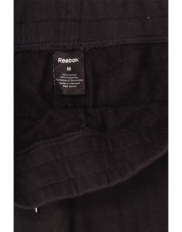 Pantaloni da tuta da donna Reebok UK 14 Medium Black Cotton