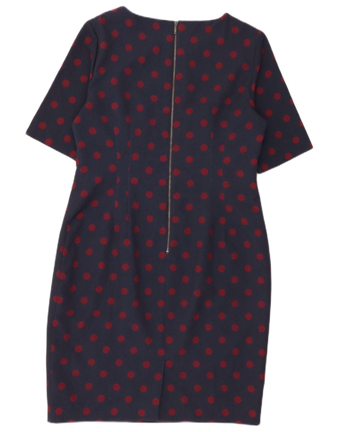 Abito tubino da donna Hobbs UK 14 poliestere maculato medio blu navy