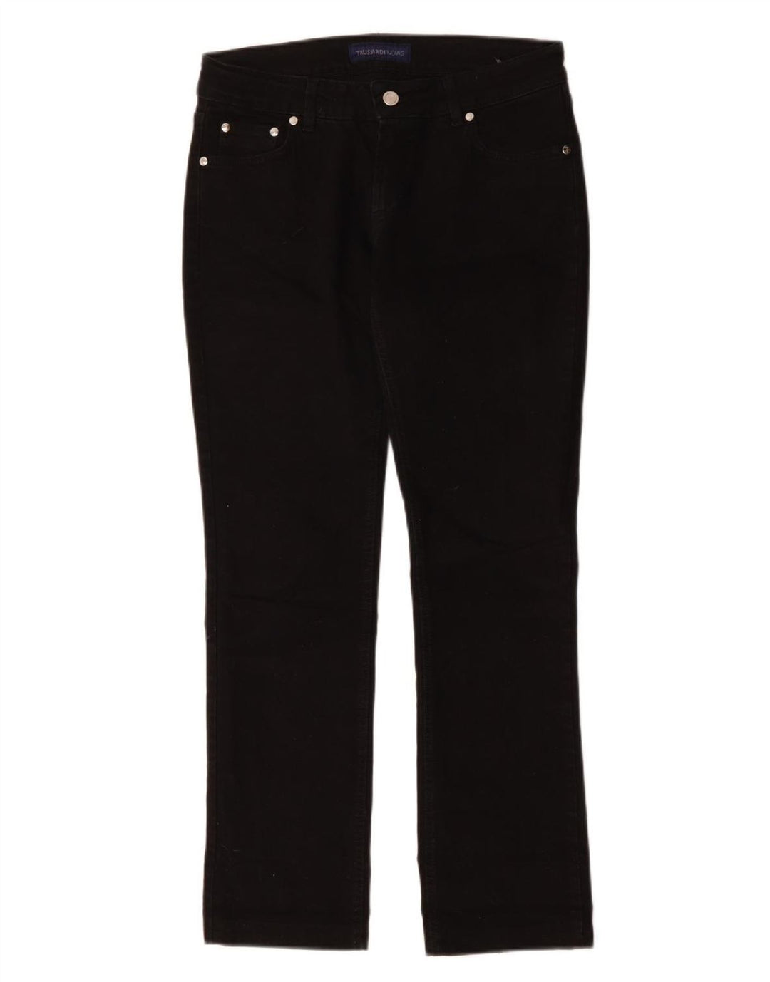 Jeans Slim Donna Trussardi W28 L28 Cotone Nero