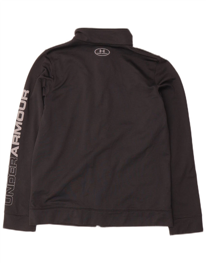 Giacca da tuta da ragazzo Under Armour 11-12 anni grande poliestere nero