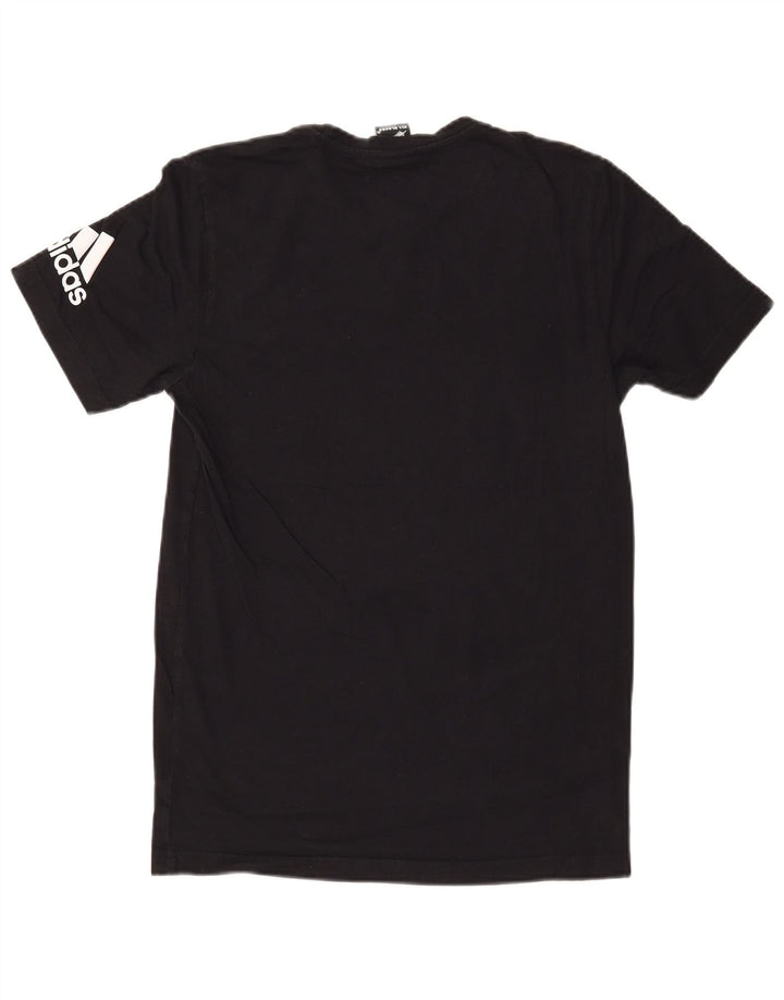 Adidas Uomo All Blacks T-shirt grafica Top Small Nera