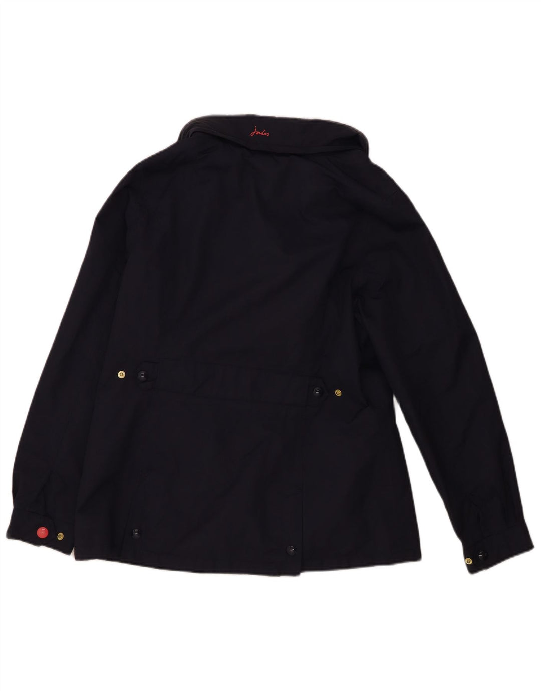 Giacca antipioggia da donna Joules UK 12 media blu navy in poliammide