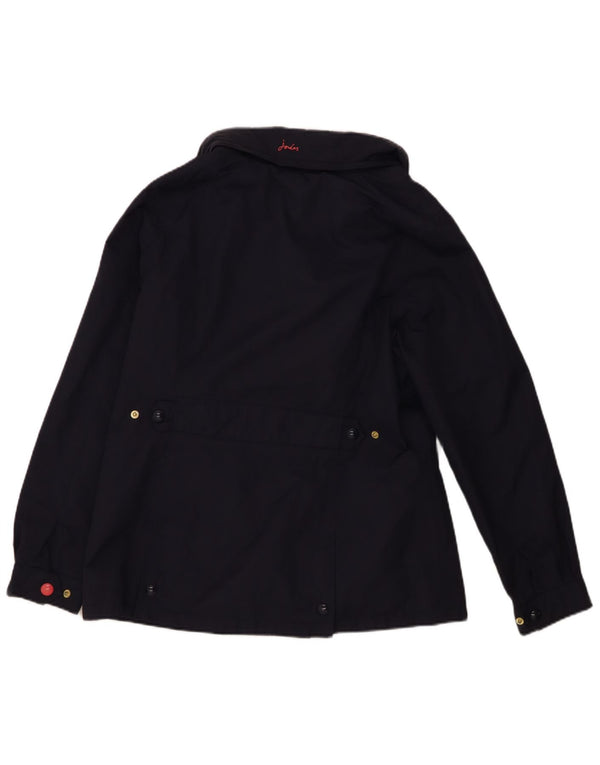 Giacca antipioggia da donna Joules UK 12 media blu navy in poliammide