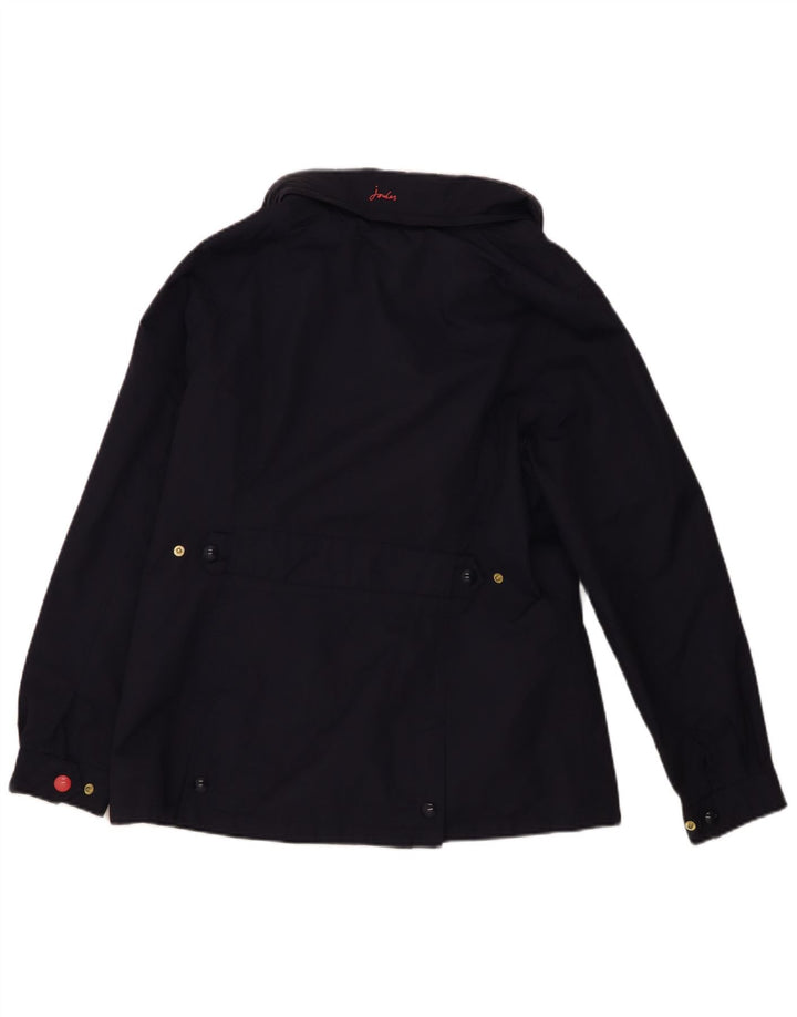 Giacca antipioggia da donna Joules UK 12 media blu navy in poliammide
