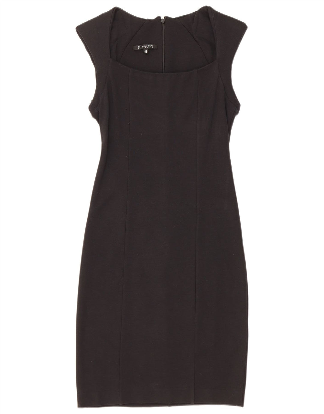 Abito Tubino Donna Patrizia Pepe IT 42 Medio Nero Viscosa
