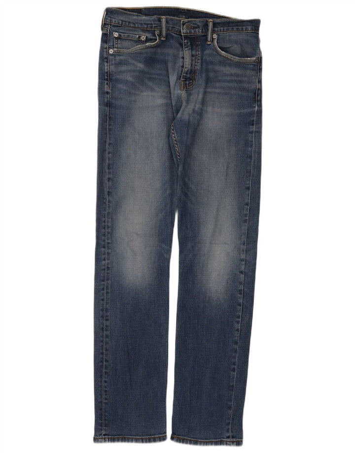 Jeans dritti da uomo Levi's W31 L34 cotone blu