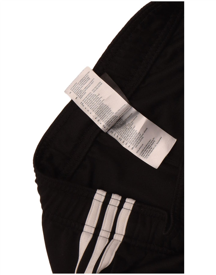 Pantaloni della tuta da ragazzo Adidas 13-14 anni in poliestere nero