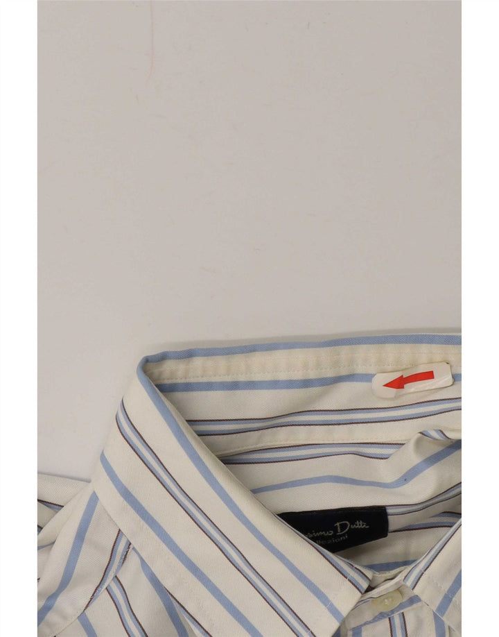 Camicia da uomo Massimo Dutti a righe bianche grandi