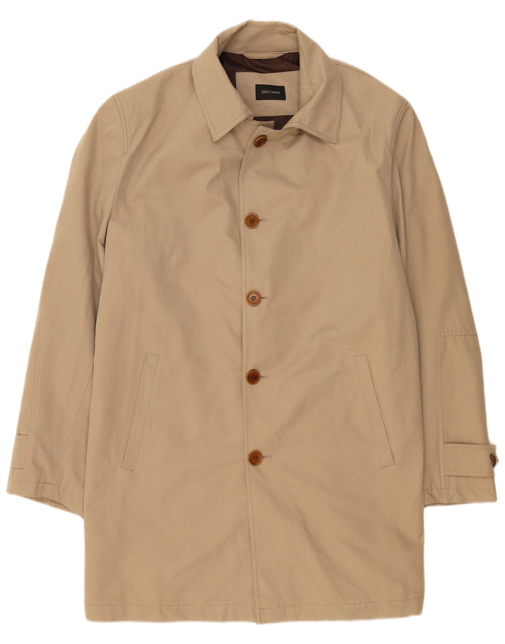 Cappotto da uomo John Lewis IT 54 2XL Cotone beige