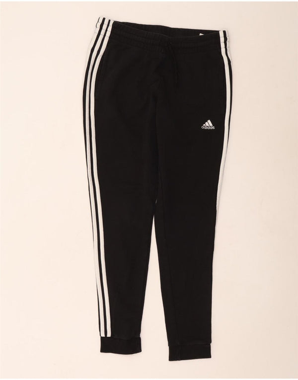 Pantaloni da tuta da donna Adidas Joggers UK 12/14 Medium Black Cotton