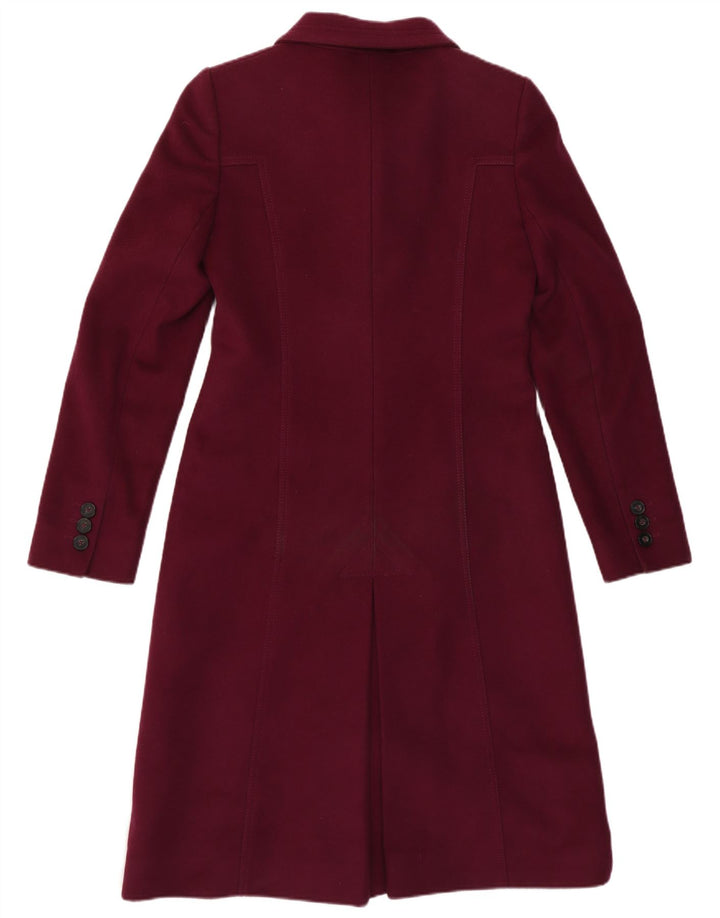 Cappotto doppiopetto da donna Hobbs UK 8 piccolo lana viola