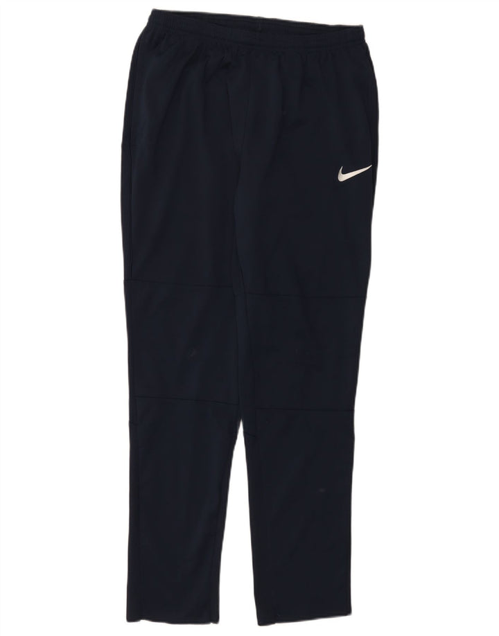 Pantaloni da tuta Nike Dri Fit da uomo, poliestere medio blu navy