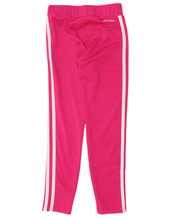 Leggings Adidas Aeroready per ragazze 7-8 anni in poliestere rosa