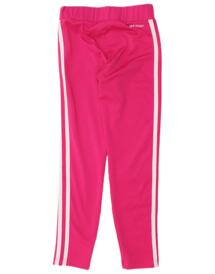 Leggings Adidas Aeroready per ragazze 7-8 anni in poliestere rosa