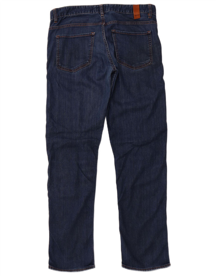 Jeans slim da donna HUGO BOSS W33 L32 cotone blu