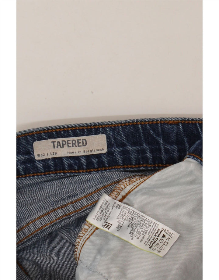 Jeans affusolati da uomo Marks & Spencer W32 L29 cotone blu