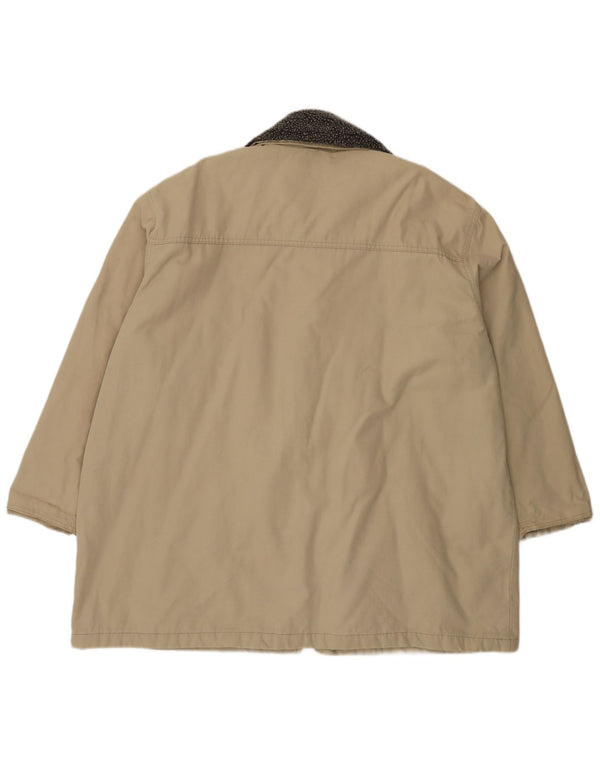 Montgomery vintage da uomo UK 46 3XL Cotone beige