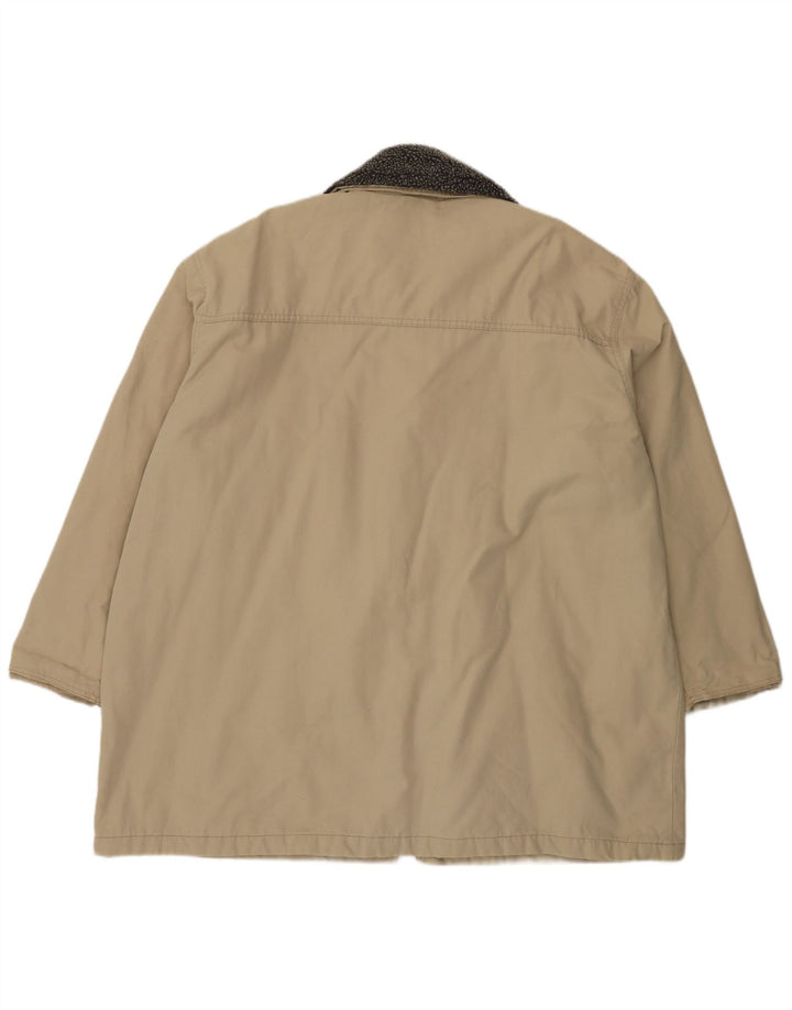 Montgomery vintage da uomo UK 46 3XL Cotone beige