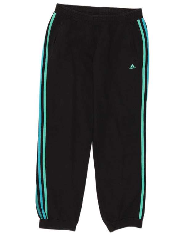 Pantaloni da tuta da donna Adidas Joggers UK 8/10 Small Black Cotton