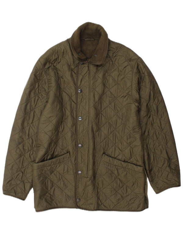 Giacca trapuntata da uomo Barbour UK 36 Small Verde Poliammide